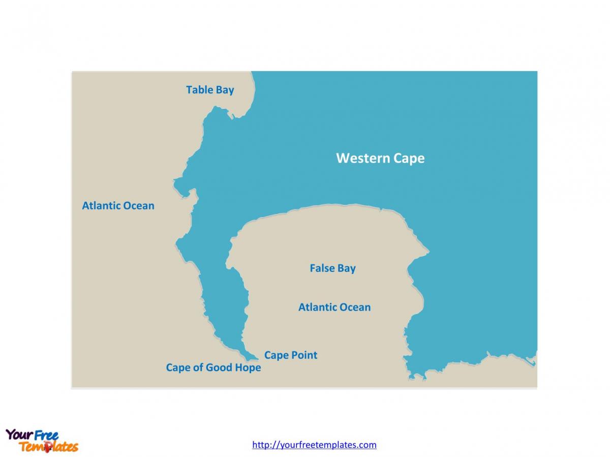 bản đồ của bảng bay Nam Phi