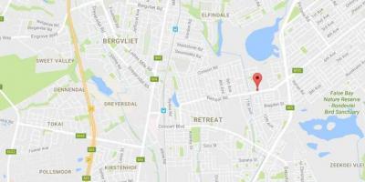 Bản đồ của bergvliet Cape Town