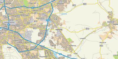 Bản đồ của blackheath Cape Town