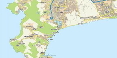 Bản đồ của bản đồ Cape Town