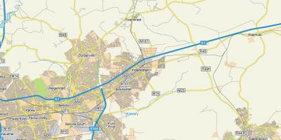 Bản đồ của kraaifontein Cape Town