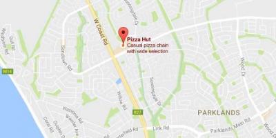Bản đồ của sunningdale Cape Town