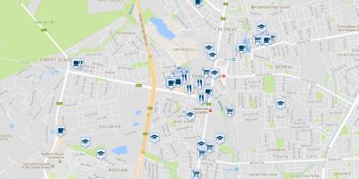 Bản đồ của vấn Cape Town