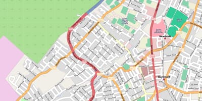 Bản đồ của clifton Cape Town