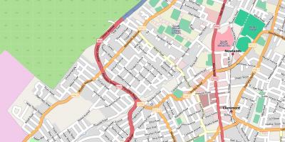 Bản đồ của clifton Cape Town