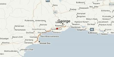 Bản đồ của george Cape Town