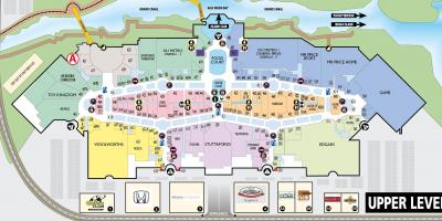 Bản đồ của kênh đi bộ bản đồ Cape Town