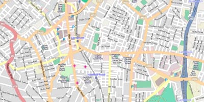 Bản đồ của lansdowne Cape Town