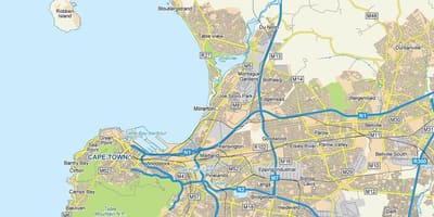 Milnerton Cape Town bản đồ