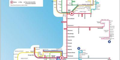 Myciti tuyến xe buýt bản đồ