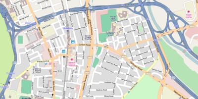 Bản đồ của tiết Cape Town