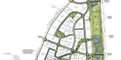 Bản đồ của tía động sản Cape Town