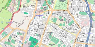 Bản đồ của worcester Cape Town